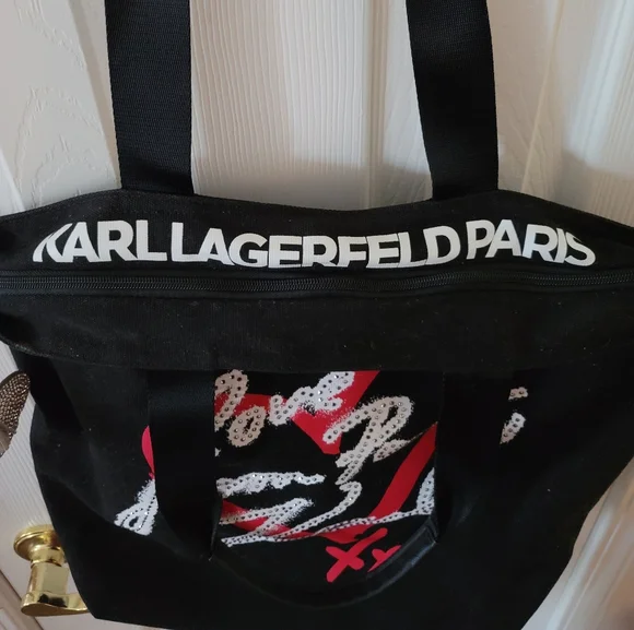 KARL LAGERFELD PARIS TOTE - Picture 3 of 5